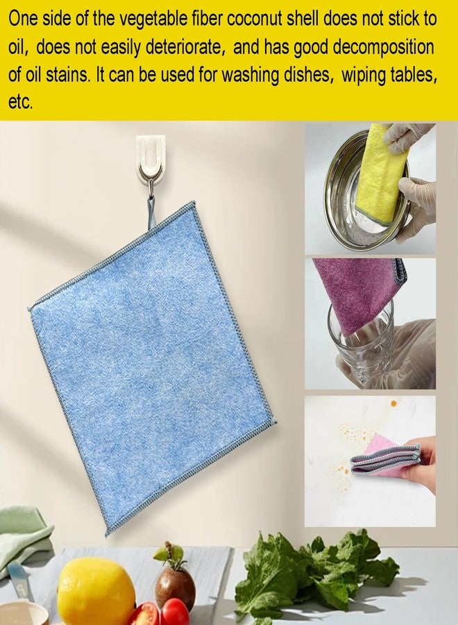 AUONLY Wire Dishwashing Rags for Wet and Dry, Multipurpose Cleaning Pads, Time-Saver Kitchen Wipes Cleaning Cloths, Non-scratch Wire Dishcloth, Soft Wire Dishwashing 3 PCS - Image 3